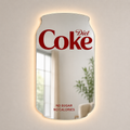 Diet Coke Inspired Can-Shaped Acrylic Wall Mirror