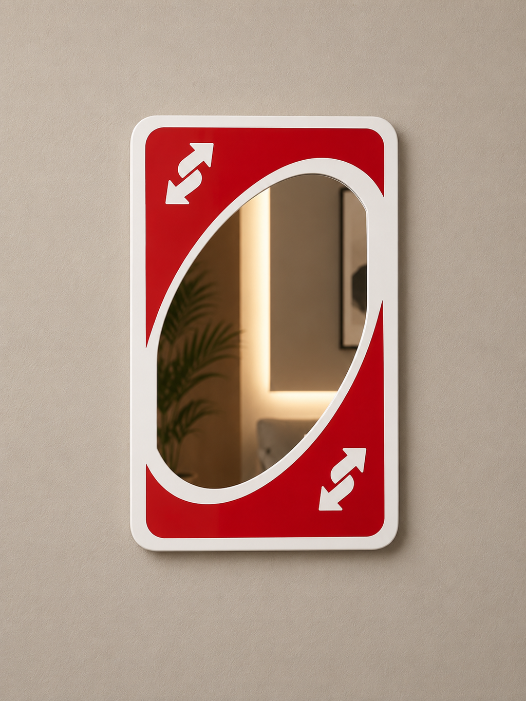 UNO reverse aesthetic mirror