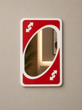 UNO reverse aesthetic mirror