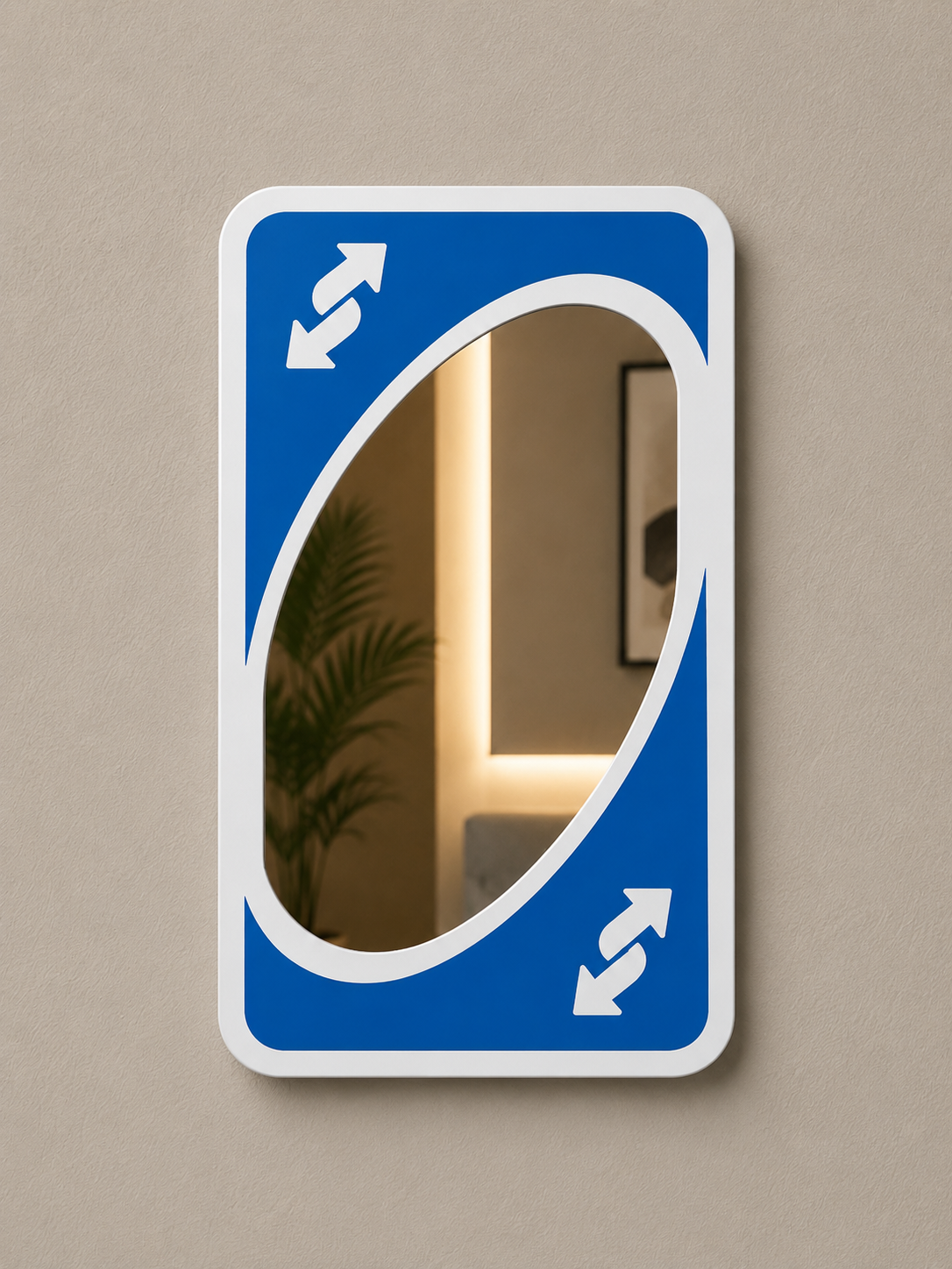 UNO reverse aesthetic mirror